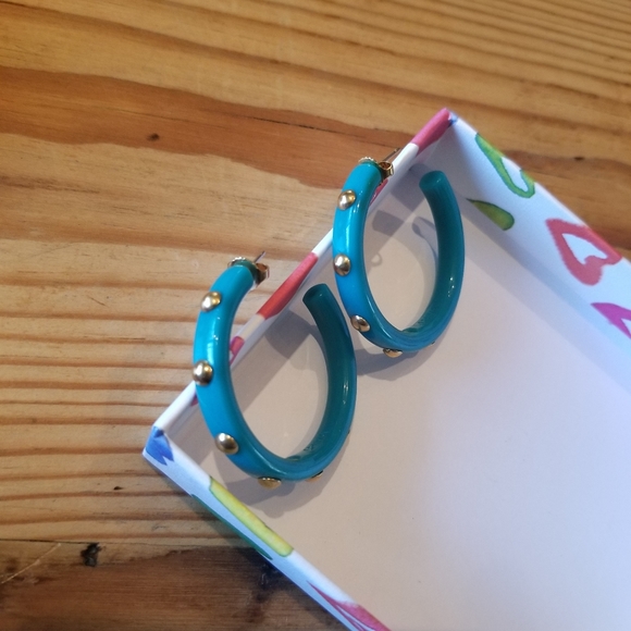 Coach Jewelry - Coach hoop earings